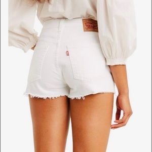Womens 501 Original Denim Shorts